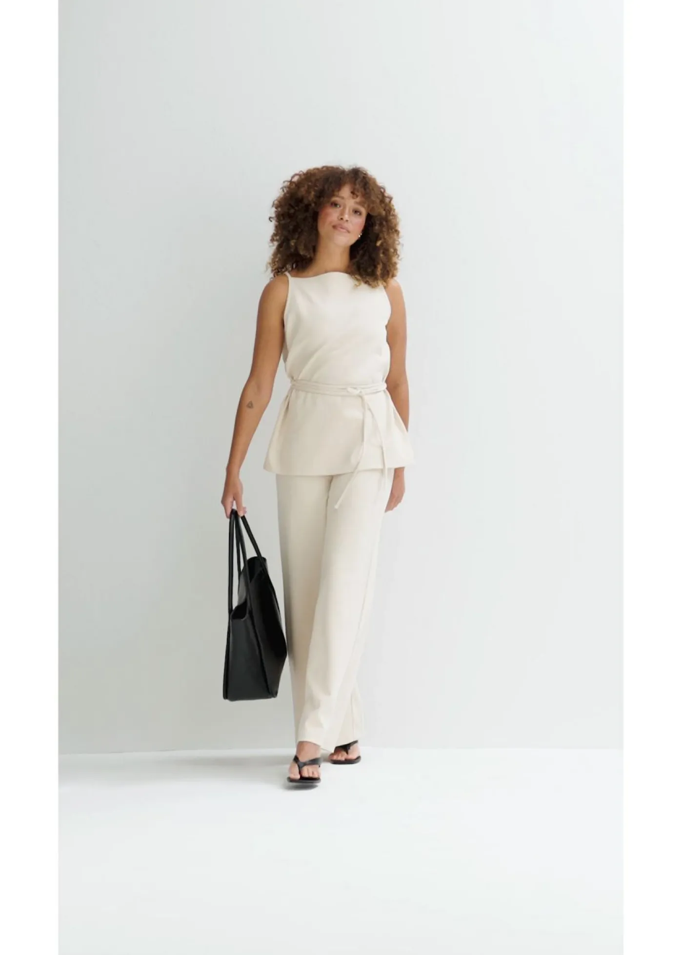 bonprix bonprix Top de piqué gris guijarro Online
