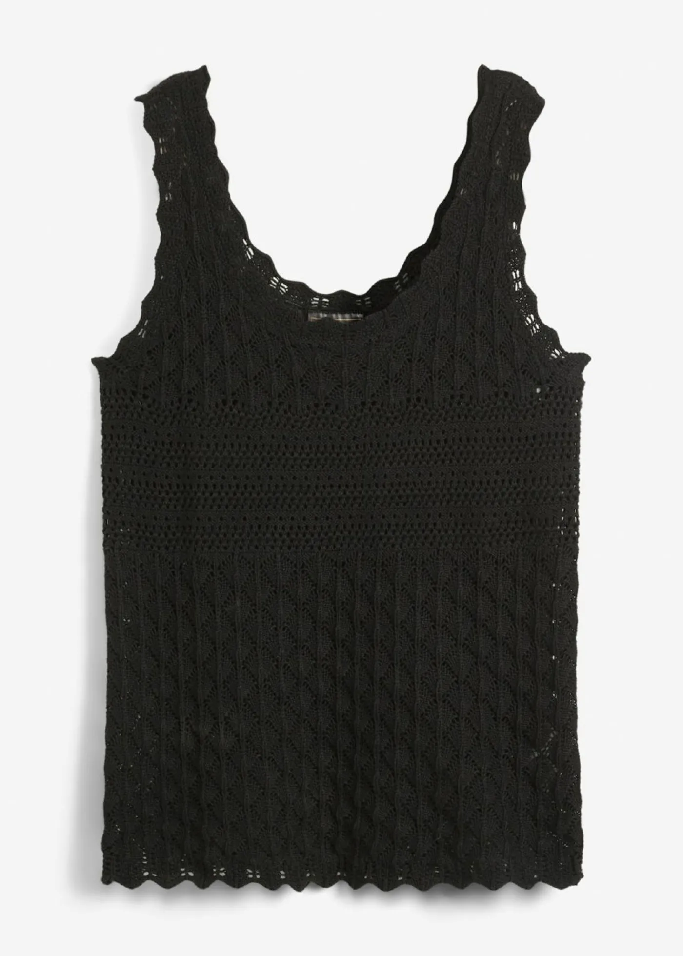 bonprix bonprix Top de punto Negro