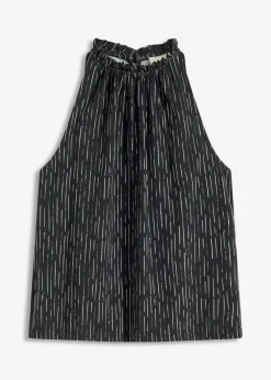 bonprix bonprix Top de punto Negro Discount