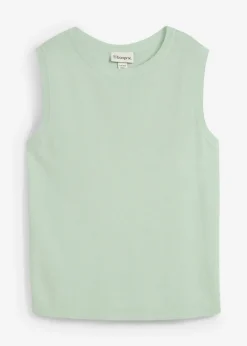bonprix bonprix Top de punto Verde pastel New