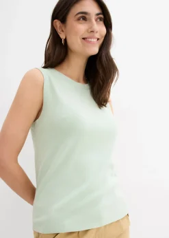 bonprix bonprix Top de punto Verde pastel New