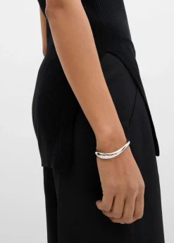 bonprix bonprix Top de punto de mezcla de viscosa Negro Online