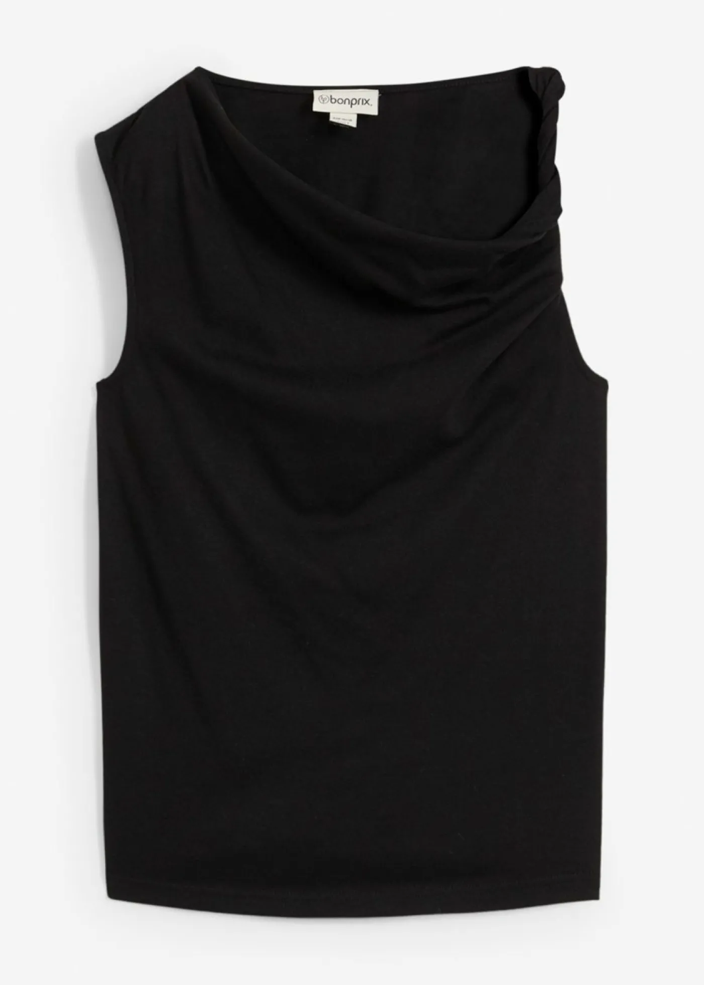 bonprix bonprix Top de punto ligero Negro New