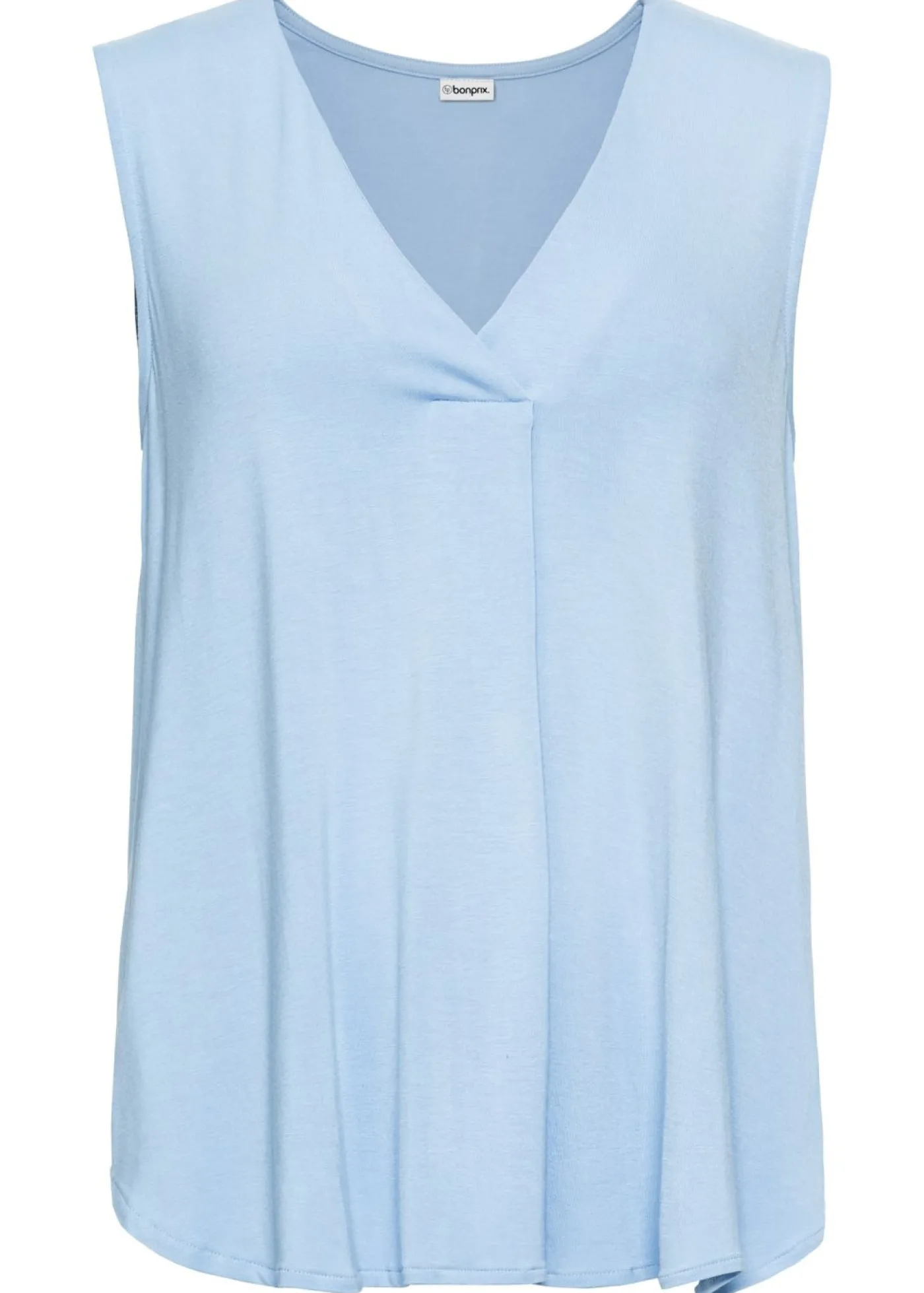 bonprix bonprix Top de suave mezcla de viscosa Azul claro Hot