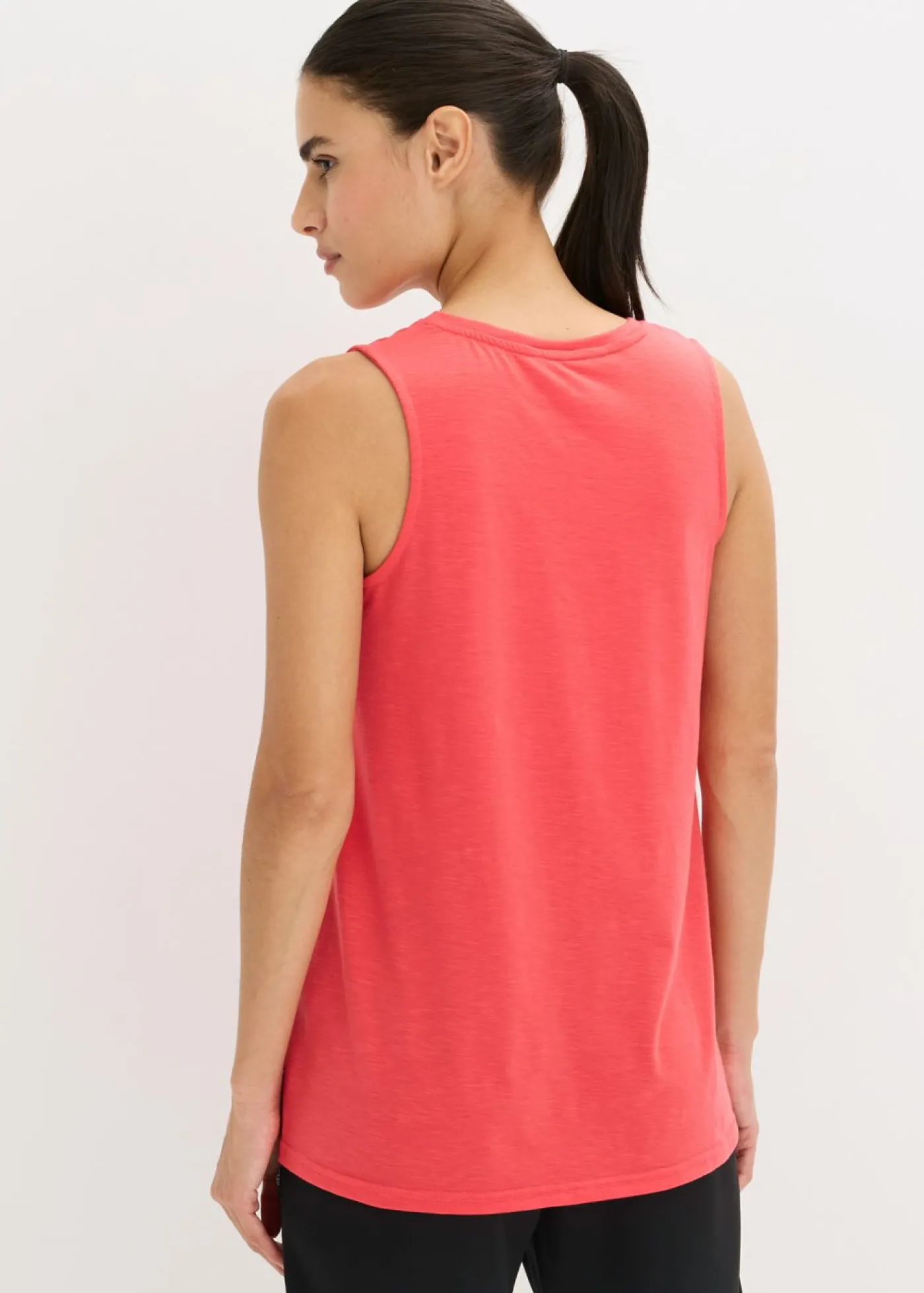 bonprix bonprix Top funcional (2 unidades) de secado rápido negro-rosa paraíso New