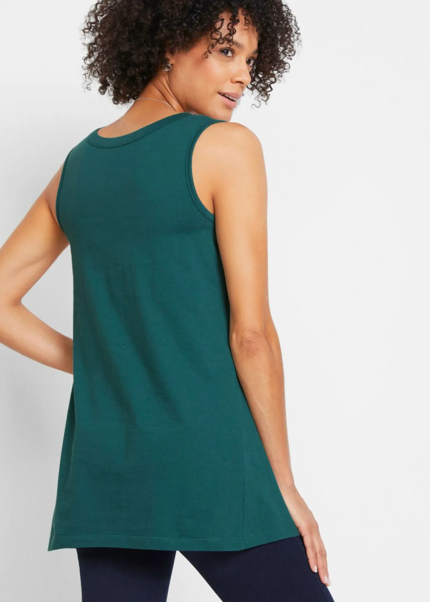 bonprix bonprix Top largo Azul petróleo Clearance