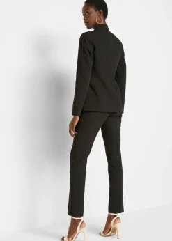 bonprix bonprix Traje con pantalón (2 piezas) Negro Online