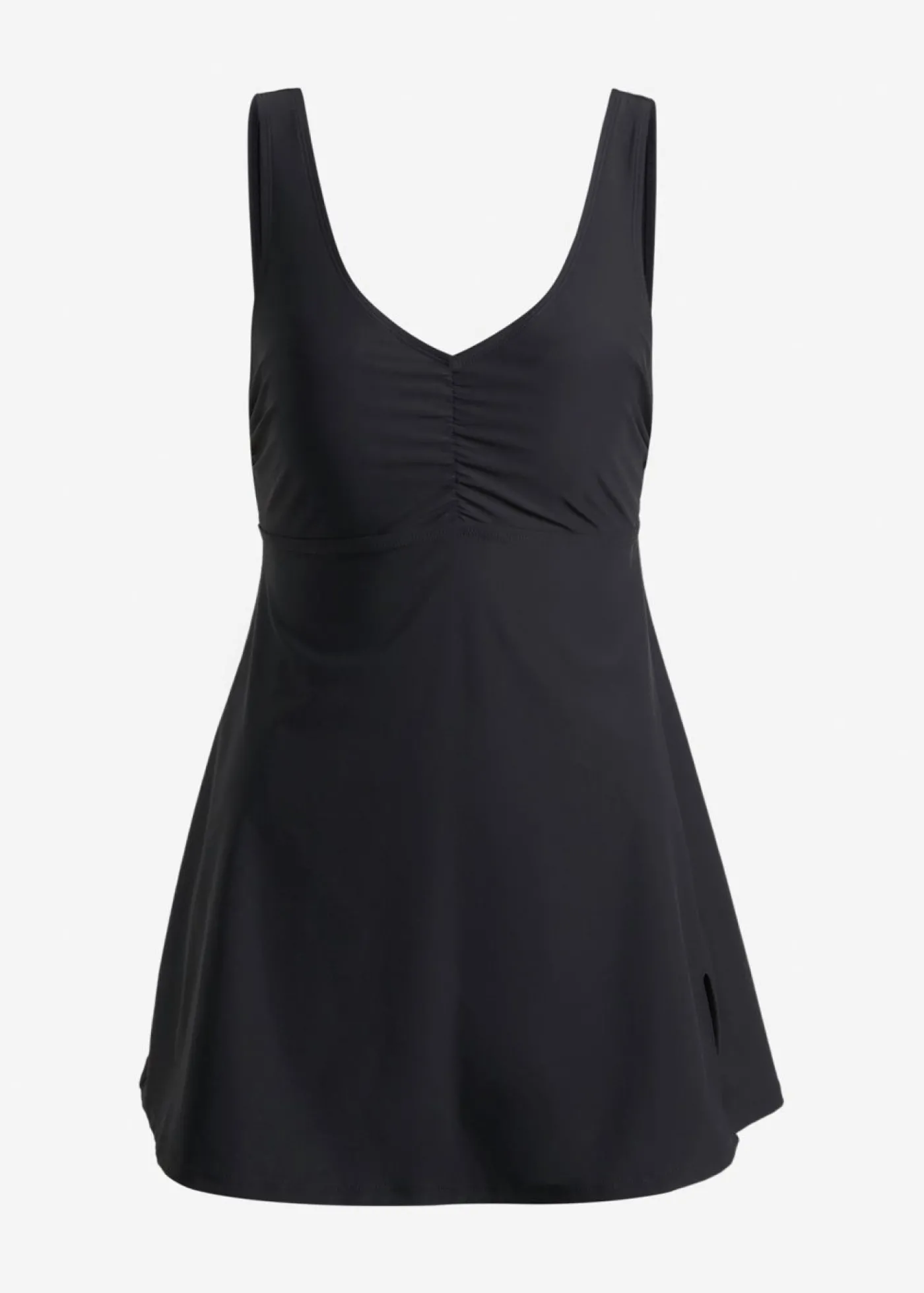 bonprix bonprix Traje de baño con efecto moldeador medio y escote en V Negro Sale