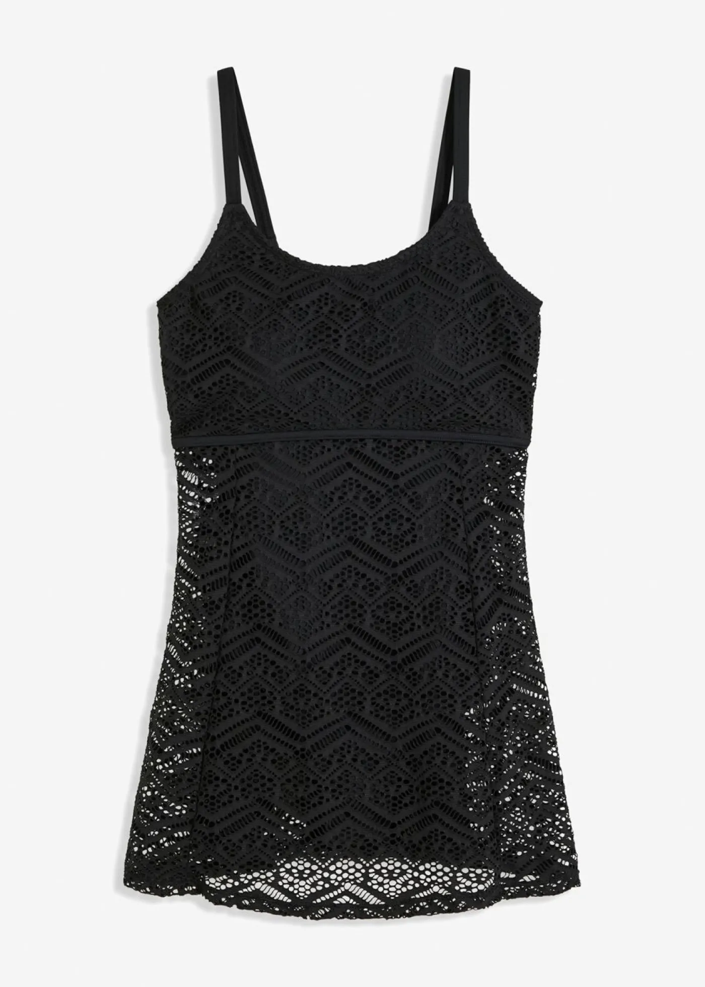 bonprix bonprix Traje de baño con encaje Negro Sale