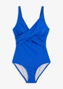 bonprix bonprix Traje de baño con ligero efecto moldeador Azul