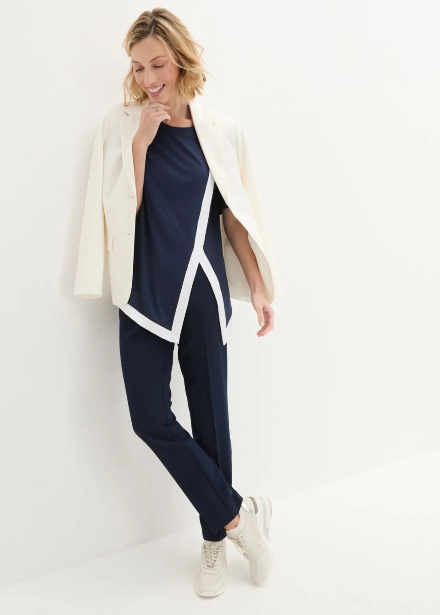 bonprix bonprix Traje de pantalón Azul marino Online