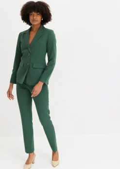bonprix bonprix Traje de pantalón (2 piezas) verde sombra New