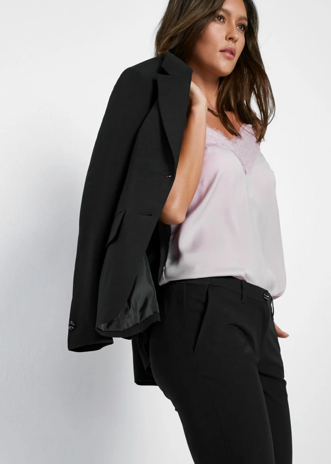 bonprix bonprix Traje de pantalón (2 piezas) Negro Best