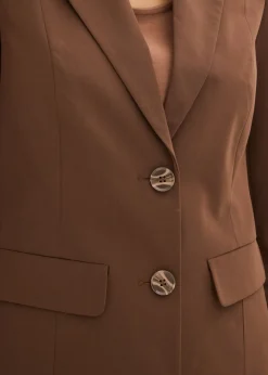 bonprix bonprix Traje de pantalón (2 piezas) marrón Discount