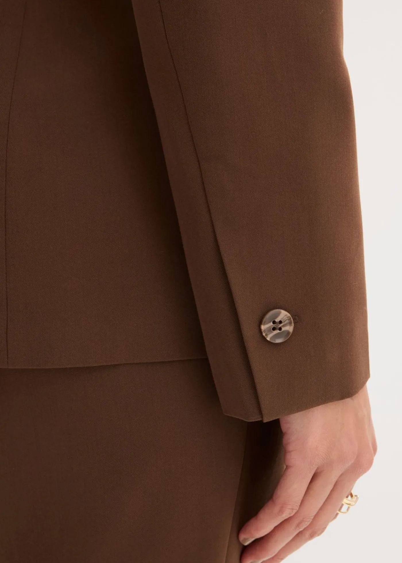 bonprix bonprix Traje de pantalón (2 piezas) marrón Discount