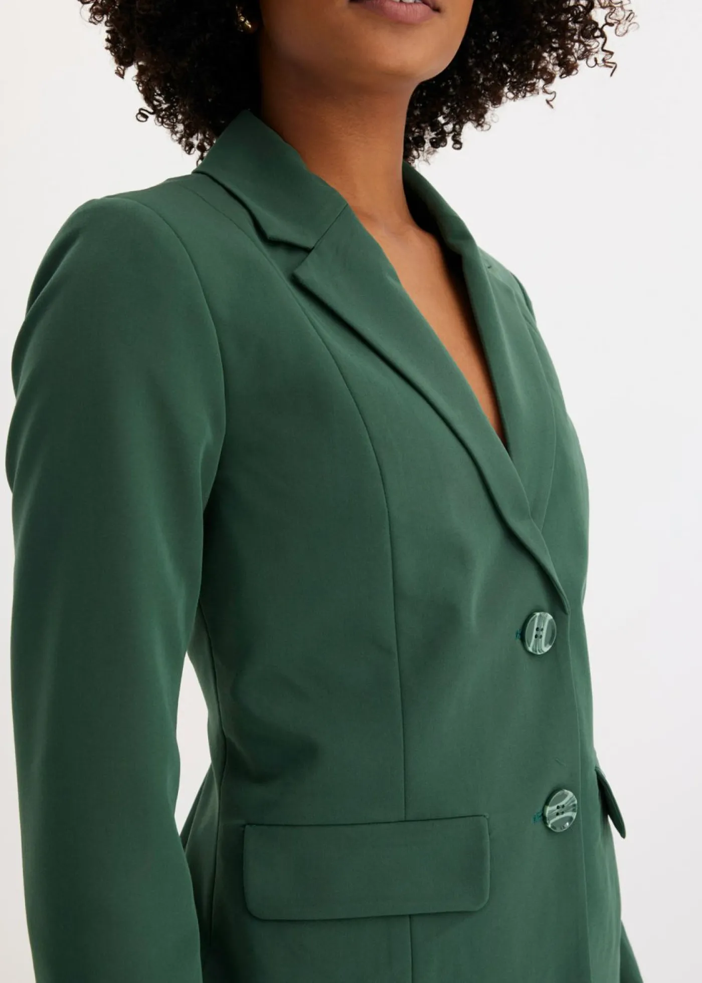 bonprix bonprix Traje de pantalón (2 piezas) verde sombra Clearance