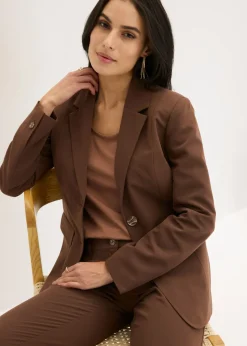 bonprix bonprix Traje de pantalón (2 piezas) marrón Outlet