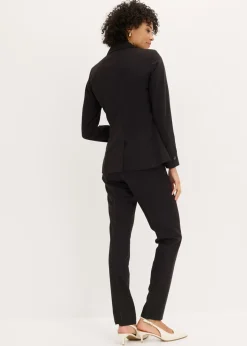 bonprix bonprix Traje de pantalón (2 piezas) Negro