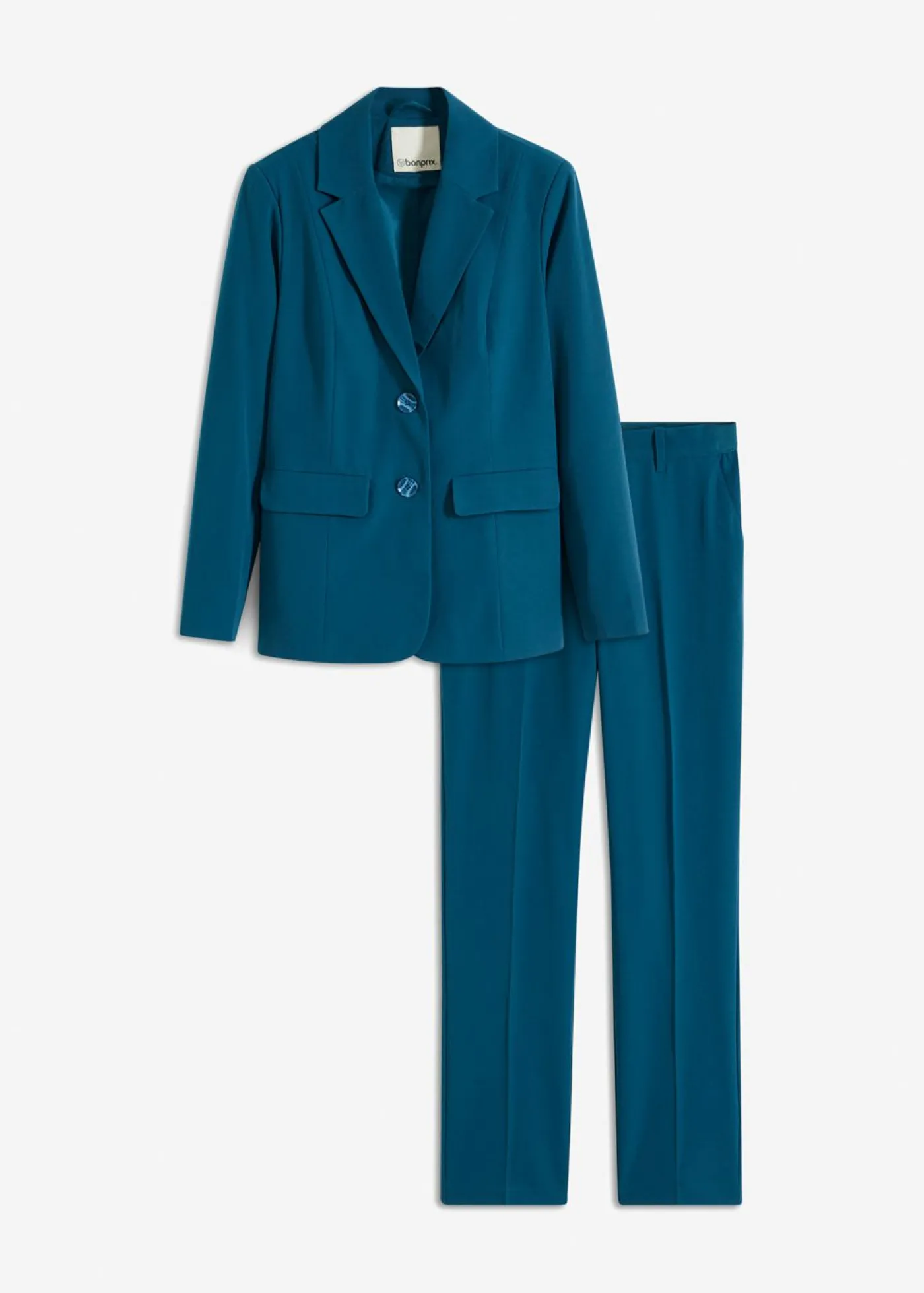 bonprix bonprix Traje de pantalón (2 piezas) Petróleo azul Outlet