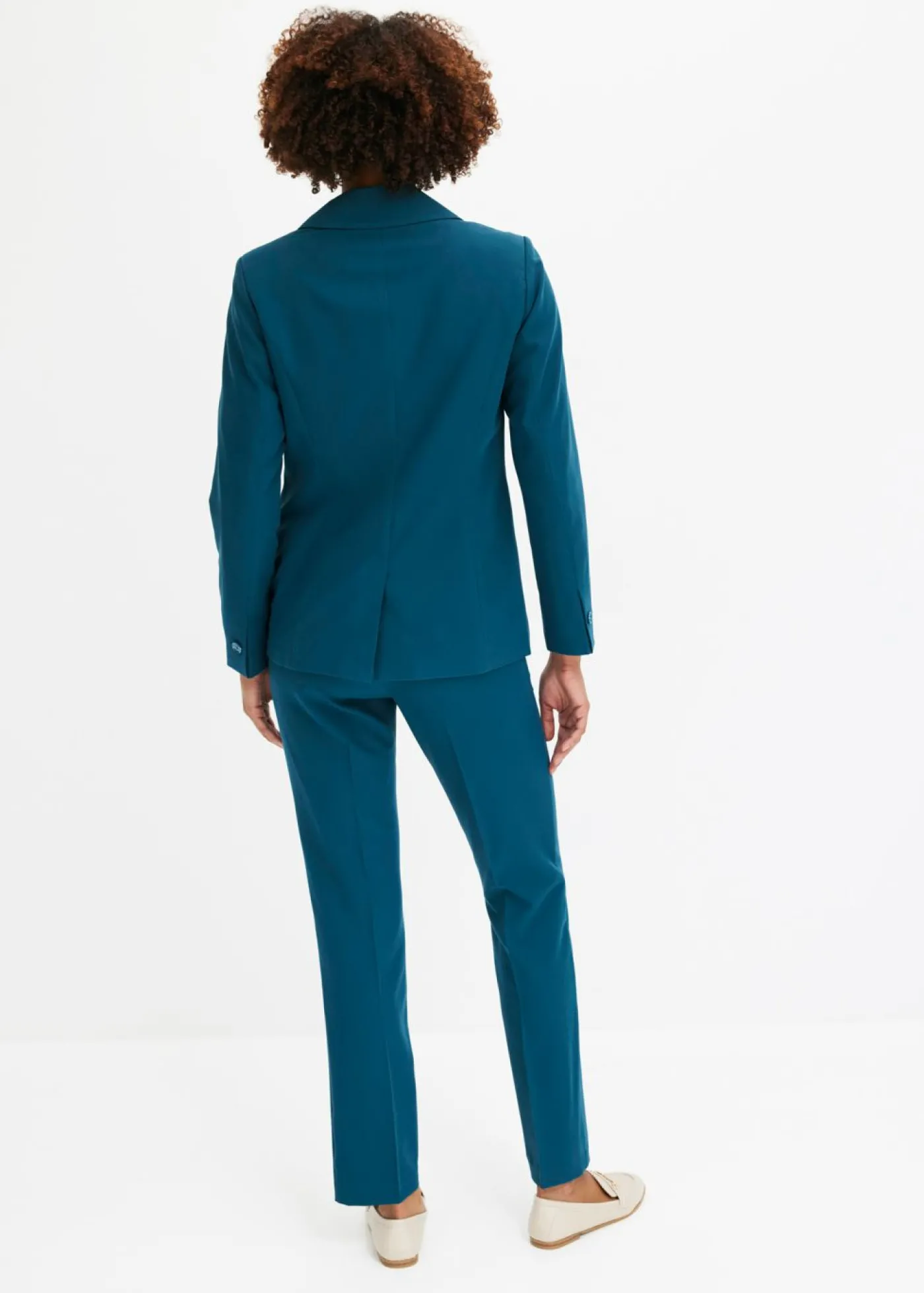 bonprix bonprix Traje de pantalón (2 piezas) Petróleo azul Outlet