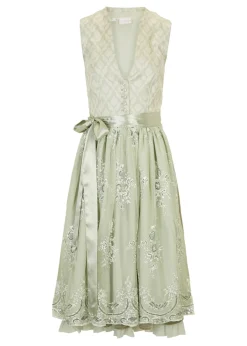 bonprix bonprix Traje tirolés y delantal (2 piezas) Verde alga New