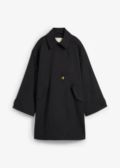 bonprix bonprix Trenca en corte A Negro Online