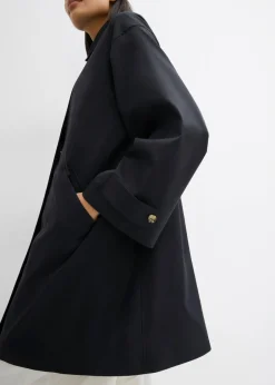 bonprix bonprix Trenca en corte A Negro Online