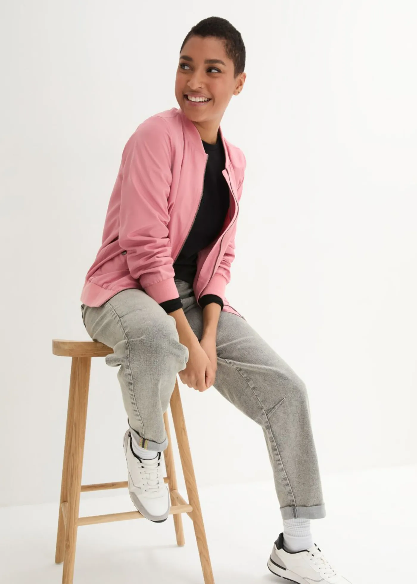 bonprix bonprix Vaqueros denim gris