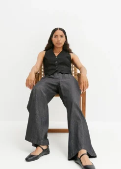 bonprix bonprix Vaqueros Negro denim Clearance