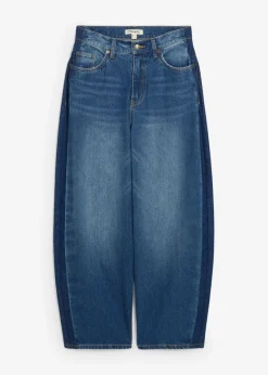 bonprix bonprix Vaqueros barrel, high waist, cropped Azul piedra usado Best