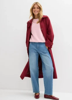 bonprix bonprix Vaqueros barrel, mid waist azul medio denim usado Online