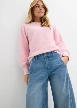 bonprix bonprix Vaqueros barrel, mid waist azul medio denim usado Online