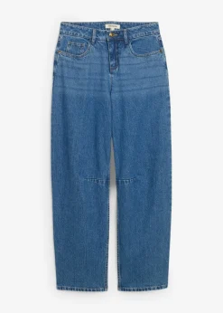 bonprix bonprix Vaqueros barrel, mid waist azul medio denim usado New