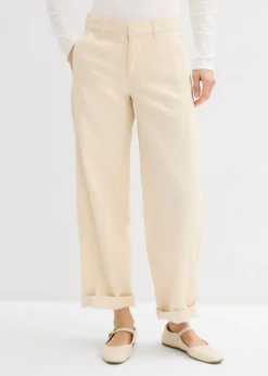 bonprix bonprix Vaqueros barrel, mid waist Sin teñir