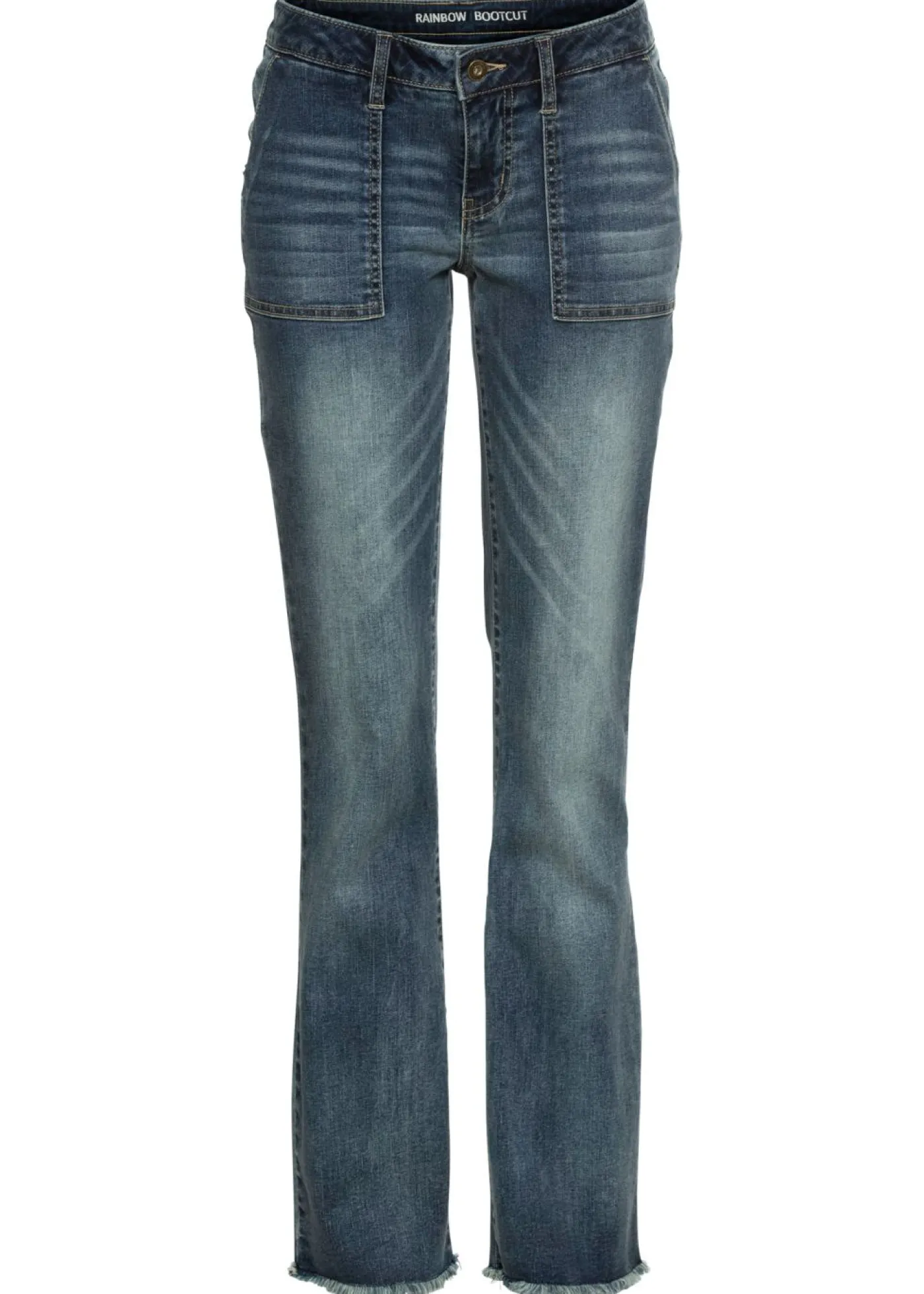 bonprix bonprix Vaqueros bootcut Piedra azulada Online