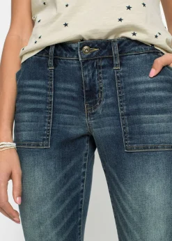 bonprix bonprix Vaqueros bootcut Piedra azulada Online