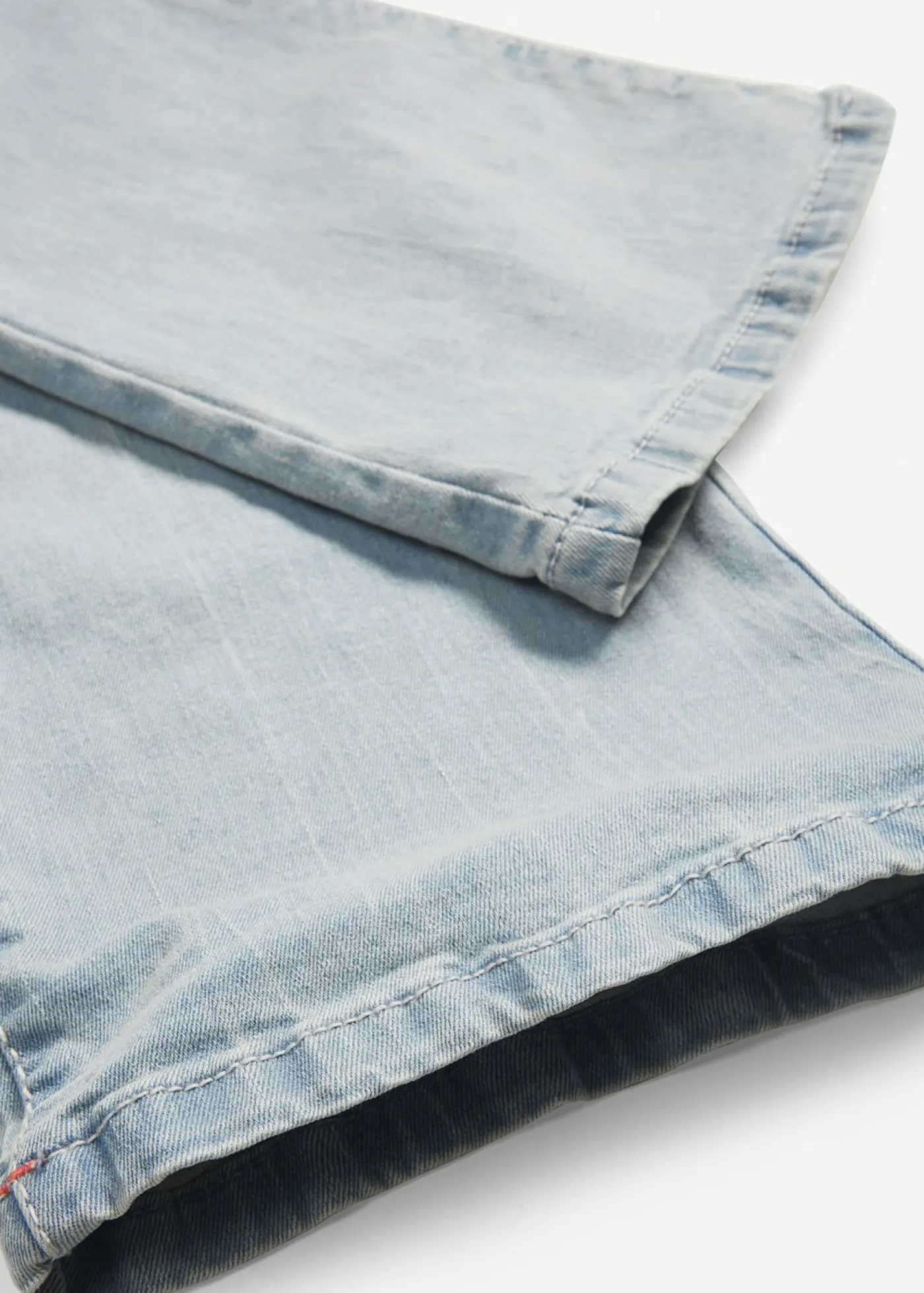 bonprix bonprix Vaqueros bootcut mid waist, elásticos Azul claro desgastado Sale