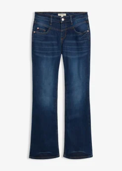 bonprix bonprix Vaqueros bootcut mid waist, elásticos Azul piedra usado Best
