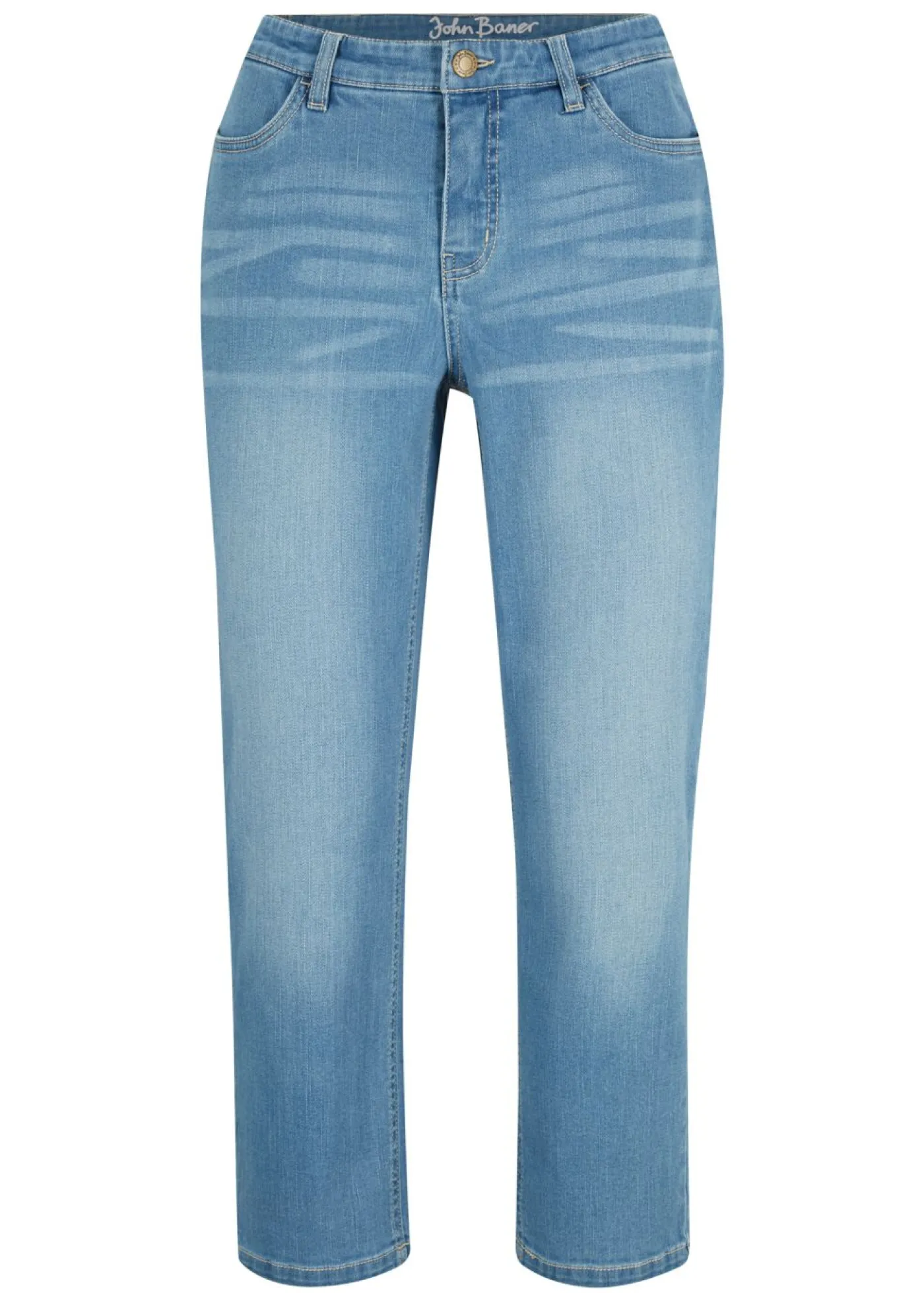 bonprix bonprix Vaqueros capri Azul claro usado Outlet