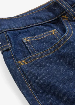 bonprix bonprix Vaqueros capri de talle alto con corte mom Azul oscuro denim Outlet