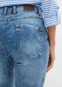 bonprix bonprix Vaqueros capri elásticos Azul claro Best
