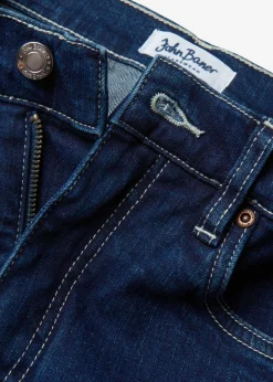 bonprix bonprix Vaqueros de pernera ancha, high waist, de algodón orgánico denim intenso Hot