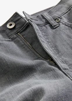 bonprix bonprix Vaqueros de pernera ancha, high waist denim gris Outlet