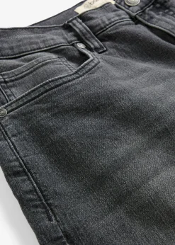 bonprix bonprix Vaqueros de pernera ancha, high waist Denim negro desgastado New