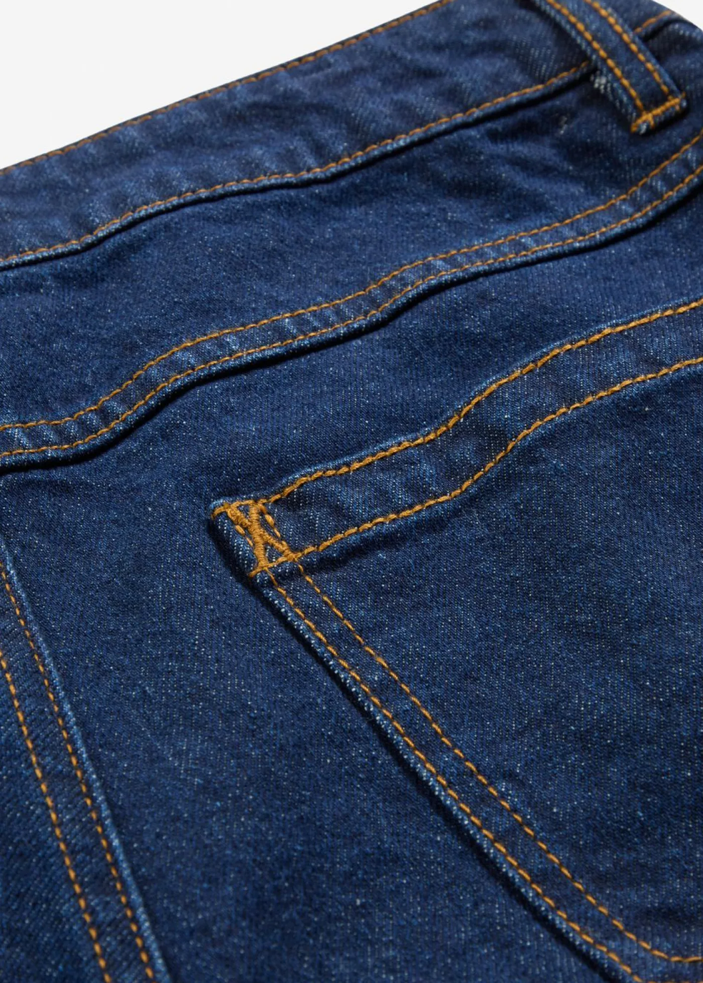 bonprix bonprix Vaqueros de pernera ancha, mid waist, largo completo Azul oscuro denim New