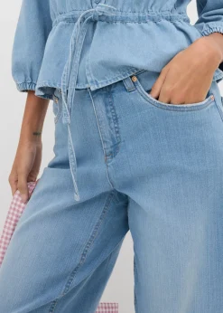 bonprix bonprix Vaqueros elásticos Denim claro usado Sale