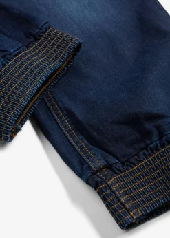 bonprix bonprix Vaqueros elásticos de corte capri Azul oscuro Outlet