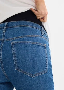 bonprix bonprix Vaqueros premamá de algodón orgánico con pernera recta Denim Hot