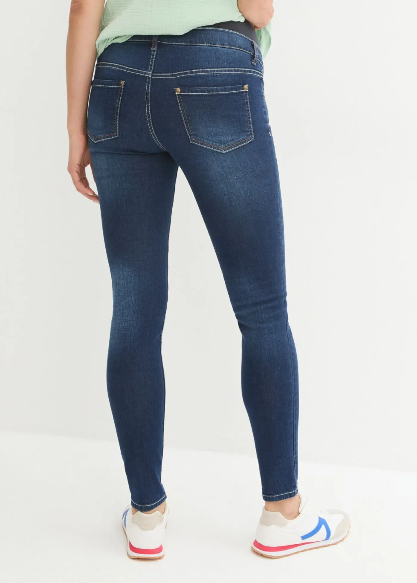bonprix bonprix Vaqueros premamá, skinny denim intenso