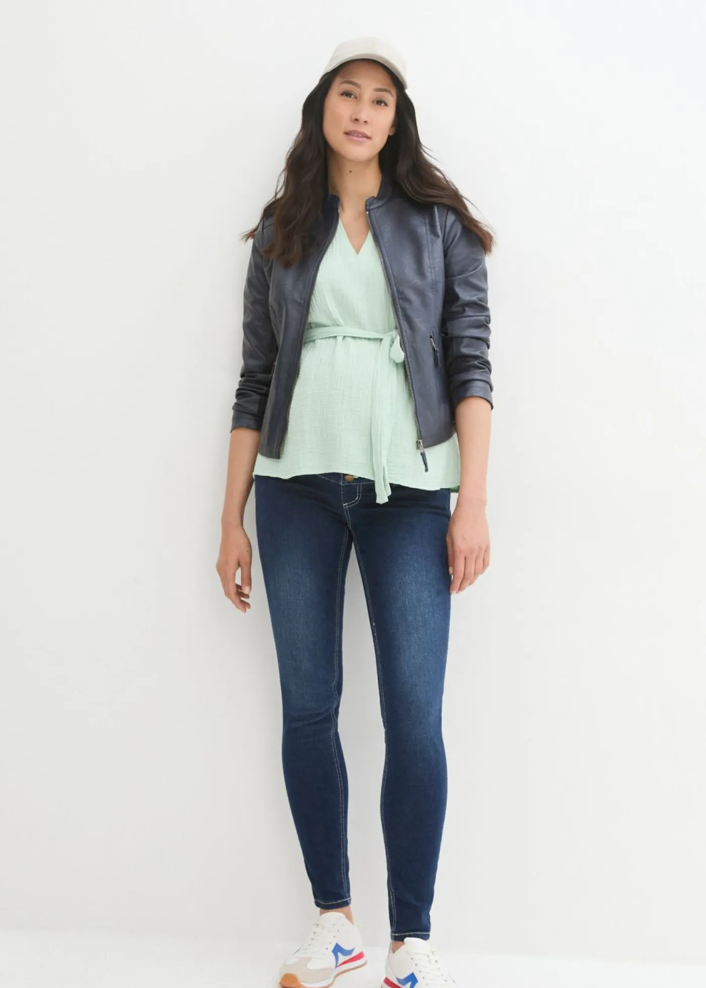 bonprix bonprix Vaqueros premamá, skinny denim intenso